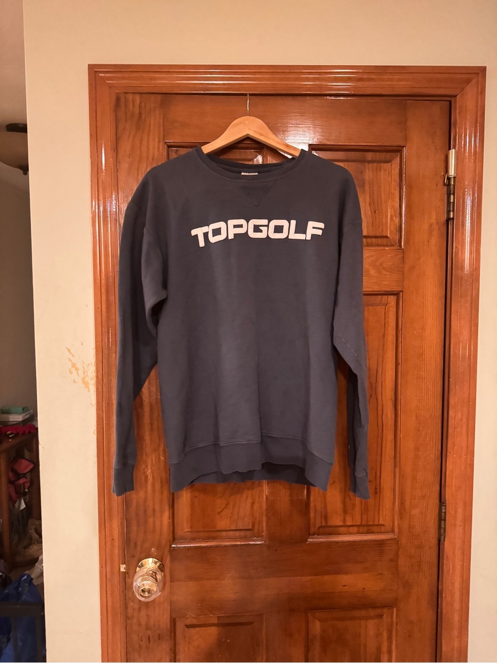 Topgolf Women's Crewneck Sweatshirt in Blue